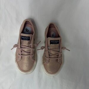 Sperry Kids Pink Boat Shoes